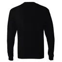 Customizable Hanes Authentic Long Sleeve T-Shirt 5586 Black Back