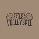Women's Volleyball Bold Texas Volleyball Graphic PR Shirt