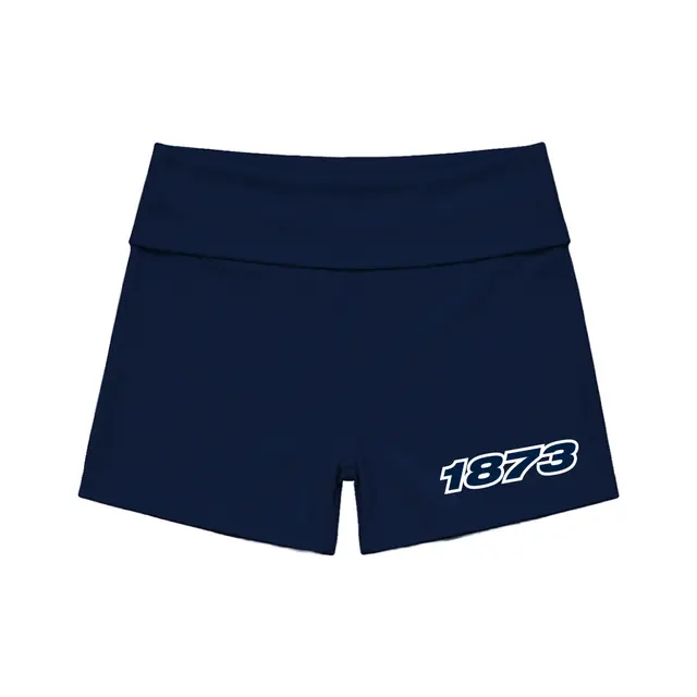 Delta Gamma Block Lettering Established Text PR Shorts 2