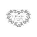Alpha Sigma Tau Floral Heart Game Day Shirt