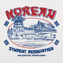 Korean Student Association Architectural Illustration PR Shirt