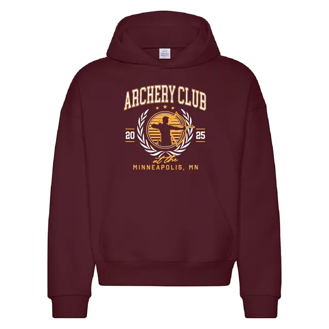 Archery Club Archer Laurel Wreath PR Hoodie 2