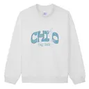 Chi Omega Paisley Pattern Big Little Crewneck 2