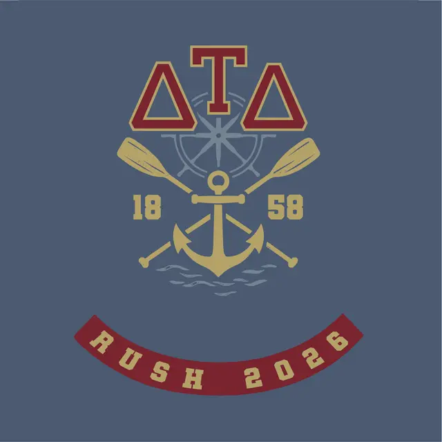 Delta Tau Delta Anchor and Oars Rush Shirt
