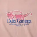 Delta Gamma Pink Sunglasses Philanthropy Sweater