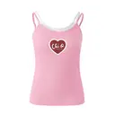 Chi Omega Heart Design Big Little Reveal Tank 2