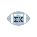 Sigma Chi Football Graphic Game Day Hoodie