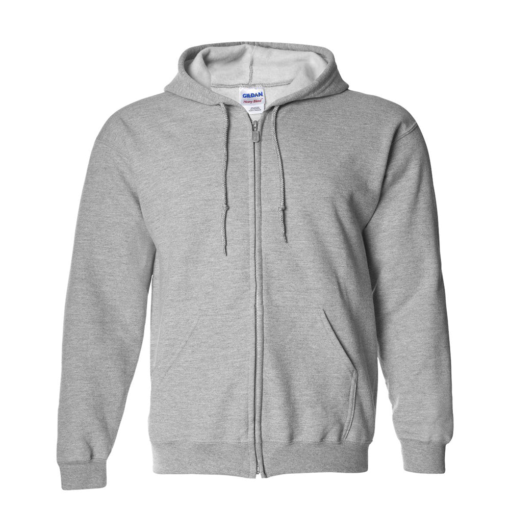 Gildan Heavy Blend 50/50 Full-Zip Hooded Sweatshirt | Fresh Prints