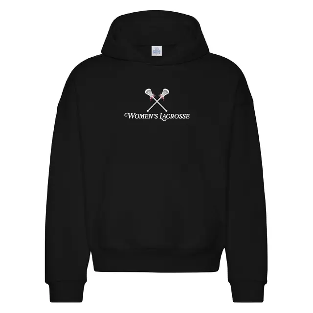 Women's Lacrosse Crossed Sticks PR Hoodie 2