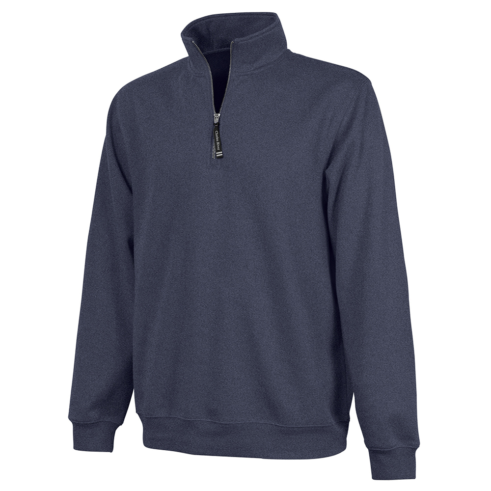 Charles River Adult Crosswind Quarter Zip Sweatshirt | Fresh Prints