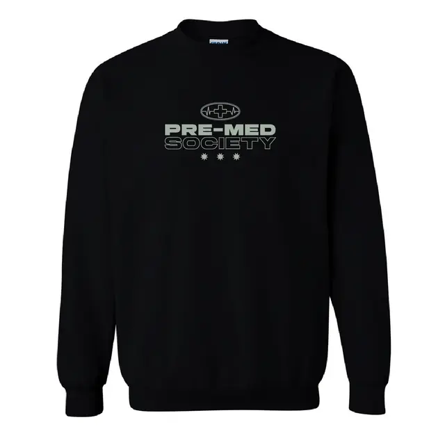 Pre-Med Society Cross and Vital Sign PR Sweater 2