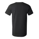 Customizable Bella + Canvas Unisex Made In The USA Jersey Short Sleeve Tee 3001u Black Back