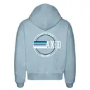 Alpha Xi Delta Bold Stripe Circle PR Hoodie 2