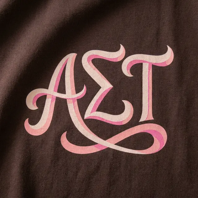 Alpha Sigma Tau Flowing Script PR Sweater