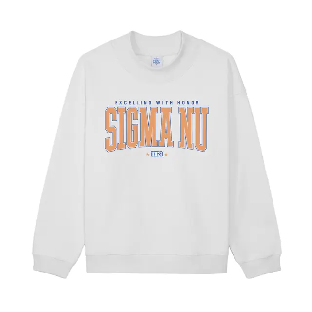 Sigma Nu Highlighted Lettering PR Sweater 2