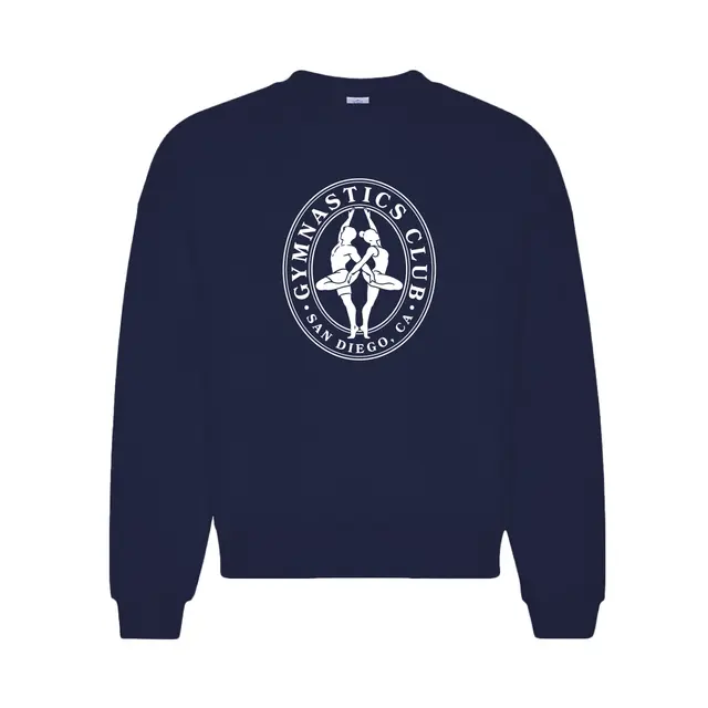 Gymnastics Club Dynamic Duo Silhouette PR Crewneck 2