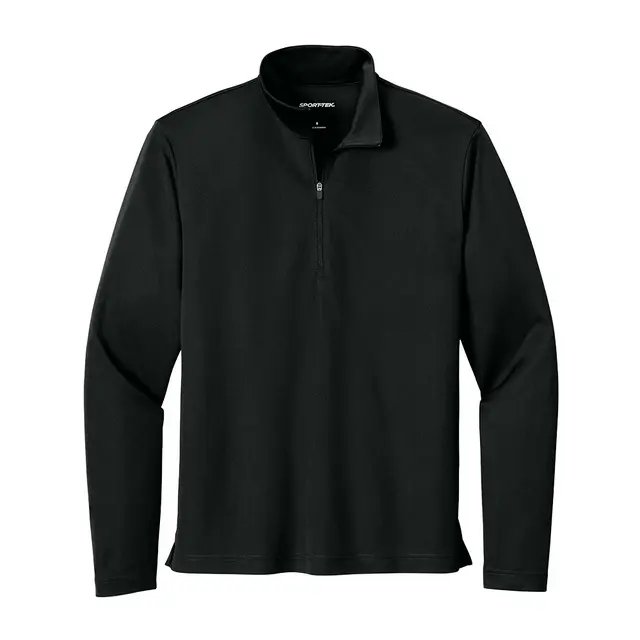 Micropique Sport-Wick 1/4-Zip Black Front
