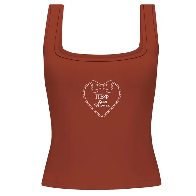 Pi Beta Phi Bow Heart Semi Formal Tank 2