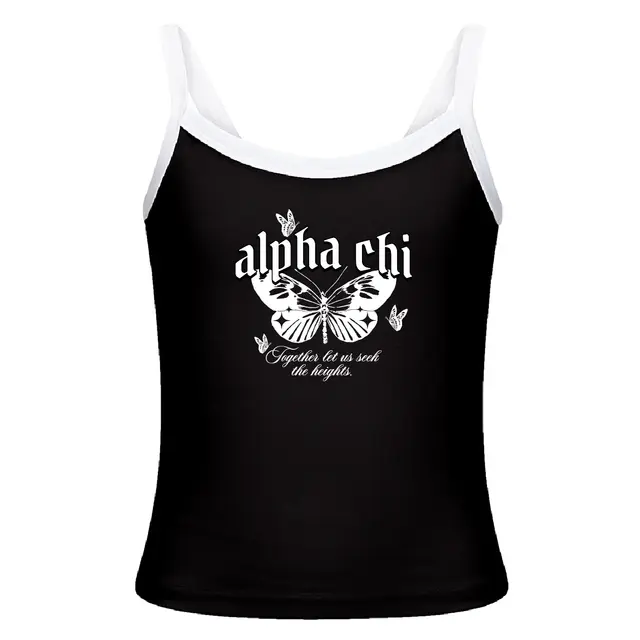 Alpha Chi Omega Butterfly Illustration PR Tank 2