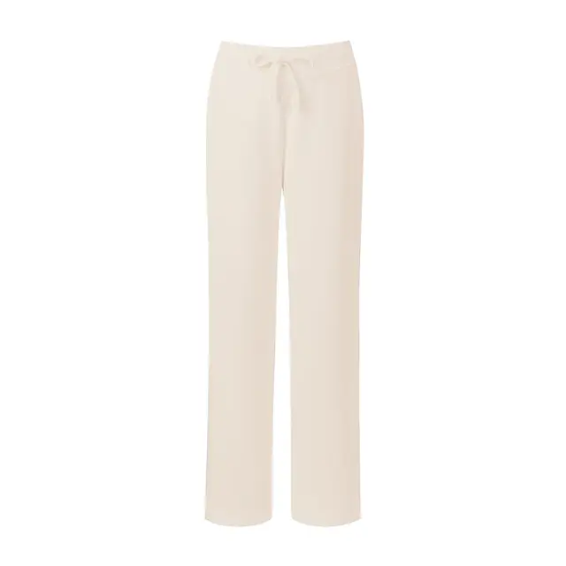 Cabo Heavyweight Low Waist Sweatpants Buttermilk mto Front