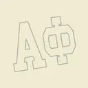 Alpha Phi Bold Greek Letters PR Shorts