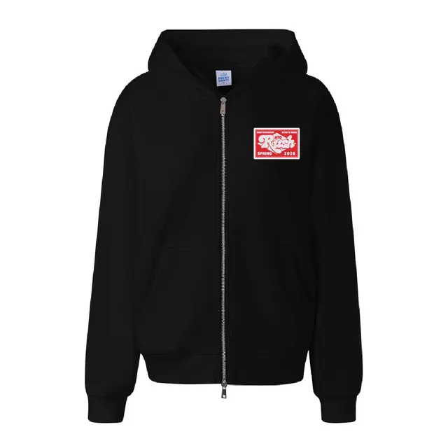 Alpha Tau Omega Red Patch Spring Rush Hoodie 2