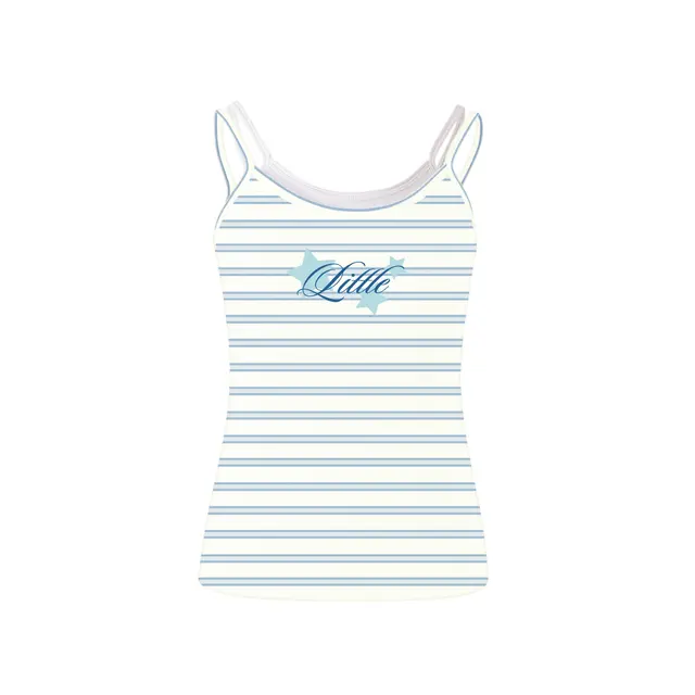 Alpha Delta Pi Striped Stars Big Little Reveal Tank 2