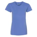 Comfort Colors Garment-Dyed Women’s Lightweight T-Shirt 4200 Flo Blue Front