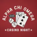 Alpha Chi Omega Playing Cards Dice Parents Weekend Crewneck