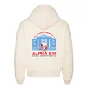 Alpha Sigma Phi Fun Snoopy Illustration Rush Hoodie 2