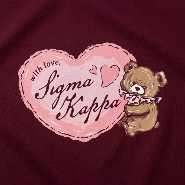 Sigma Kappa Heart Illustration Rush Tank