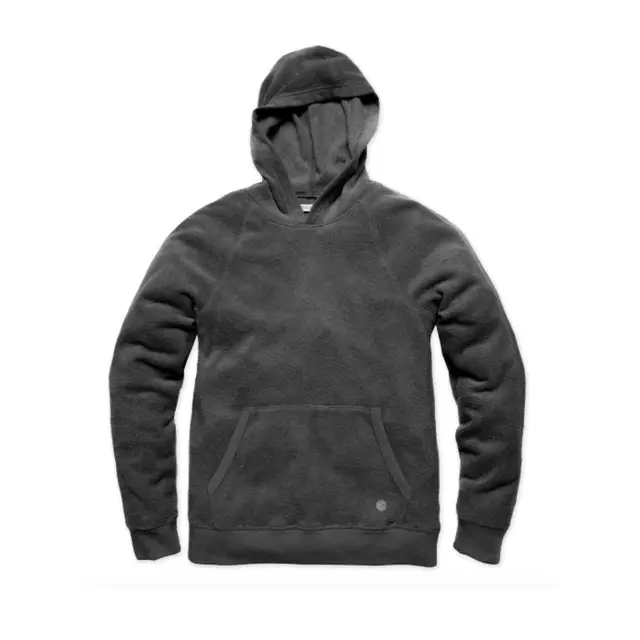Outerknown Hightide Pullover Hoodie 1250033 Pitch Black Front
