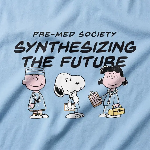 Pre-Med Society Cartoon Characters Synthesis PR Sweater