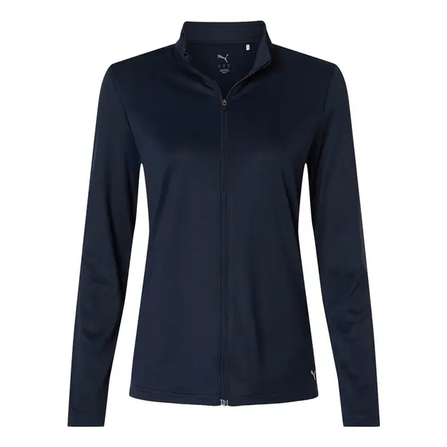 Puma Golf Women's Icon Full-Zip 2.0 Deep Navy Front