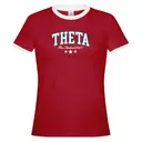 Kappa Alpha Theta Bold Lettering Mom's Weekend Shirt 2
