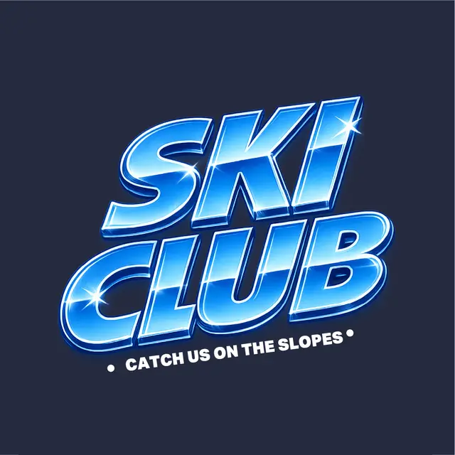Ski Club Dynamic Lettering PR Sweater