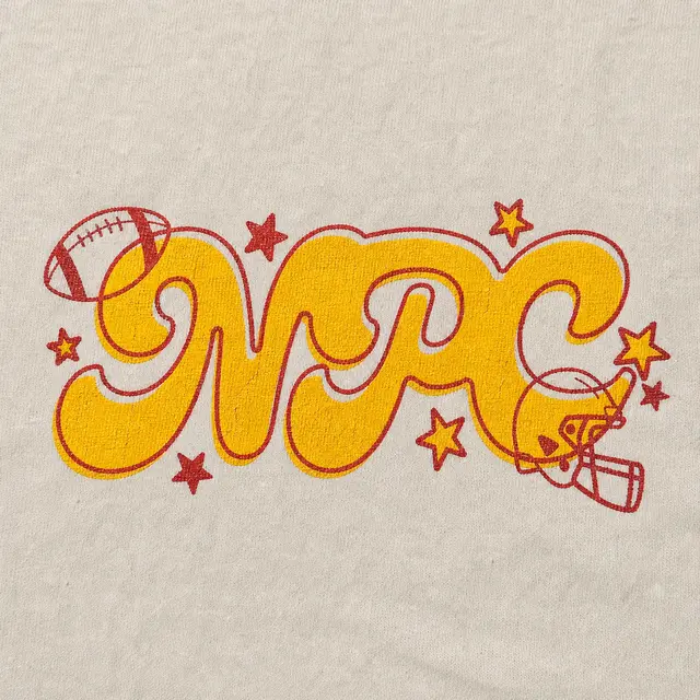 National Panhellenic Conference Swirling Text Game Day Shirt
