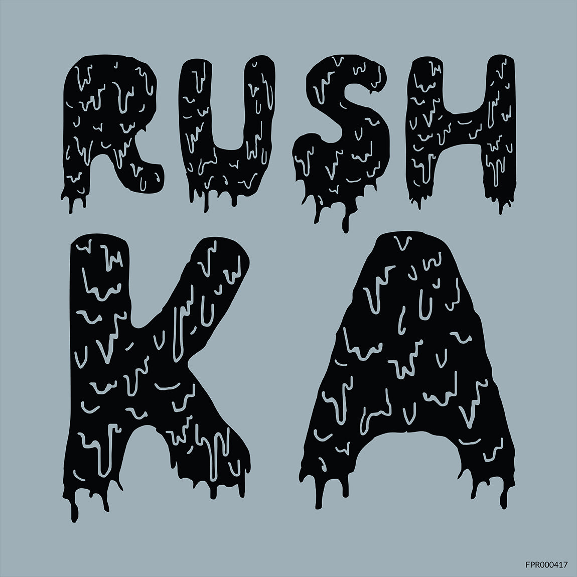 90s Edgy Black Drip Rush Jacket Kappa Alpha Merch | Fresh Prints