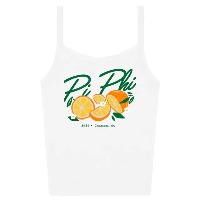 Pi Beta Phi Citrus Fruit PR Tank 2