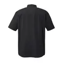 Crossroad Woven Short Sleeve Shirt Charcoal Back