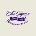 Sigma Sigma Sigma Ribbon Script Text PR Crewneck