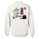 Zeta Tau Alpha Leopard Print Bow Rush & Bid Crewneck 2