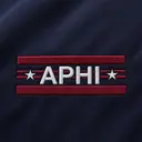 Alpha Phi Striped Text PR Sweater