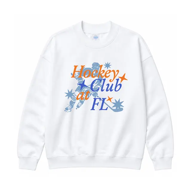 Hockey Club Dynamic Skater Illustration PR Sweater 2