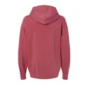 Lightweight Hooded Sweatshirt Crimson Back
