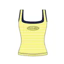 Phi Sigma Sigma Striped Block Lettering PR Tank 2