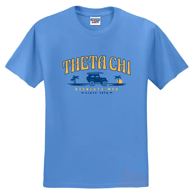 Theta Chi Jeep and Palms PR Shirt 2