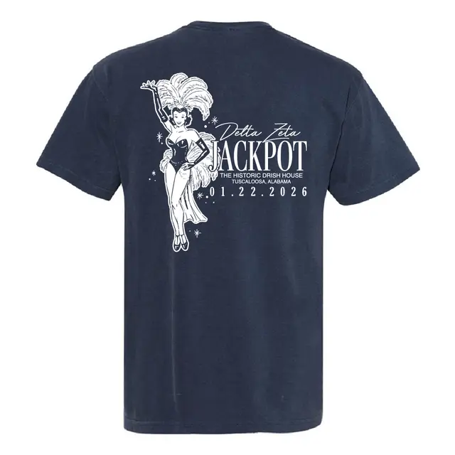 Delta Zeta Showgirl Flair Formal Shirt 2