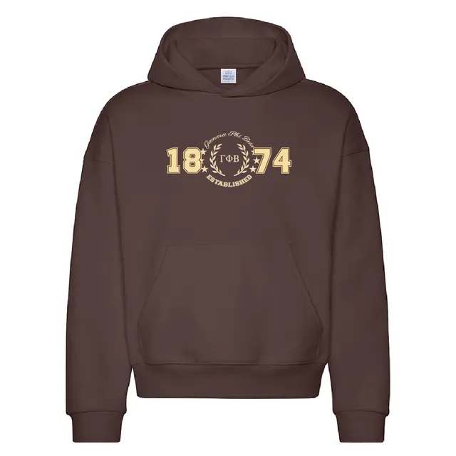 Gamma Phi Beta Laurel Wreath and Stars PR Hoodie 2