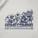 Phi Sigma Sigma Football Players Homecoming Crewneck